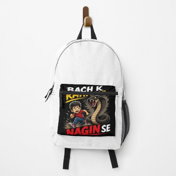 Item preview, Bach Ke Rehna Nagin Se – Funny Desi Graphic T-Shirt / Poster designed and sold by everyone cloth house.