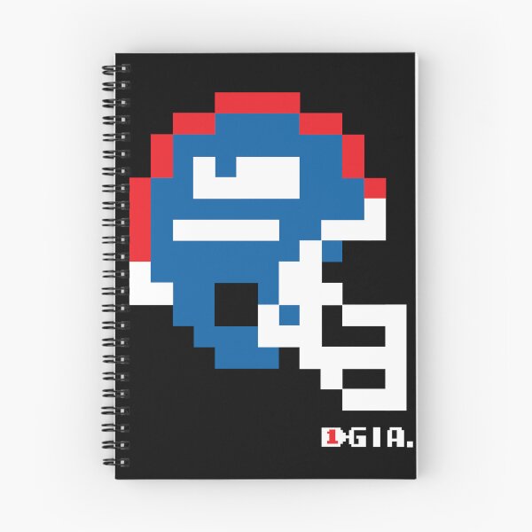 Item preview, Giants Throwback Tecmo Bowl Helmet designed and sold by TecmoBowlSports.