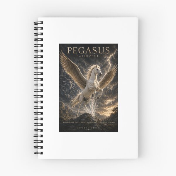 Artikelvorschau, Pegasus – In der Luft | Griechische Mythologie entworfen und verkauft von Pop, Culture and Stuff.