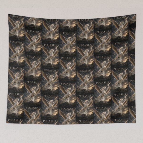 Item preview, Pegasus - Airborne | Greek Mythology Art designed and sold by Pop, Culture and Stuff.
