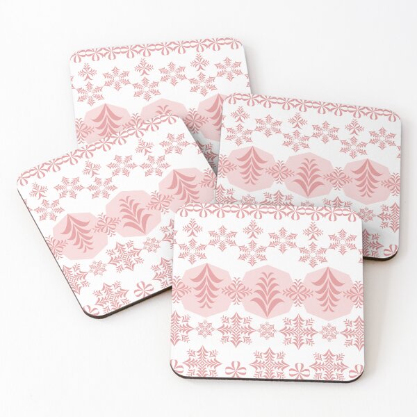 Item preview, Seamless Rose Gold Geometric Floral Border Pattern Vector designed and sold by Ei-Ei.