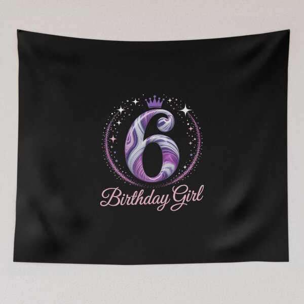 Item preview, 6th Birthday Celebration Design designed and sold by jkrphoto.