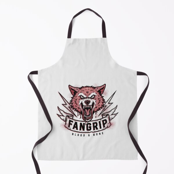 Item preview, Fangrip Red Wolf Snarling Fangs Deathcore Graphic designed and sold by Enea Kelo.