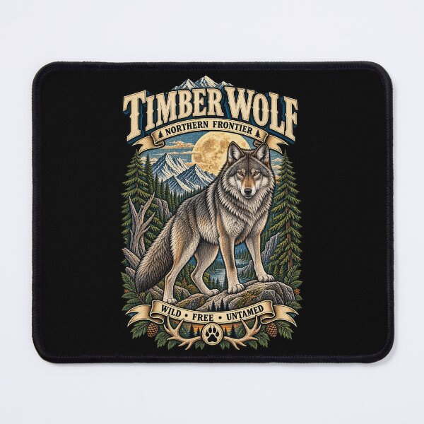 Item preview, Timber Wolf Northern Frontier designed and sold by KrungiT Design .