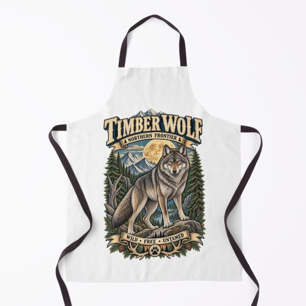 Item preview, Timber Wolf Northern Frontier designed and sold by KrungiT Design .