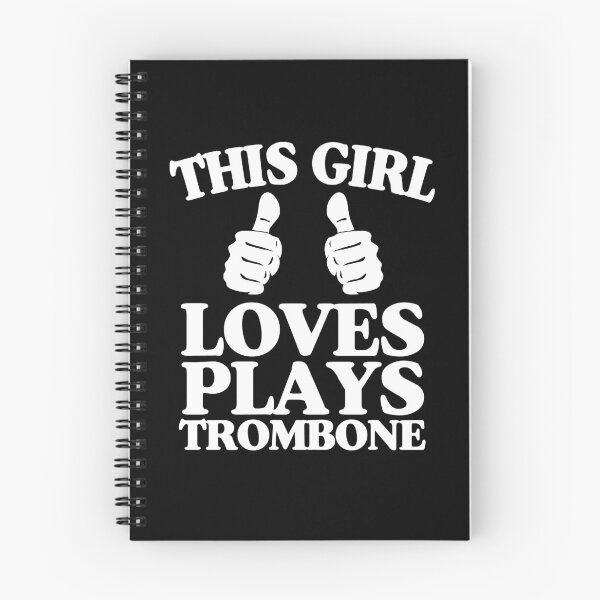 Item preview, This Girl Plays Trombone Two Thumbs designed and sold by Rock Paper T-Shirts.