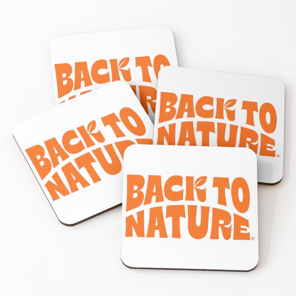Item preview, Back To Nature Retro Leaf Typography Logo designed and sold by mekriola.