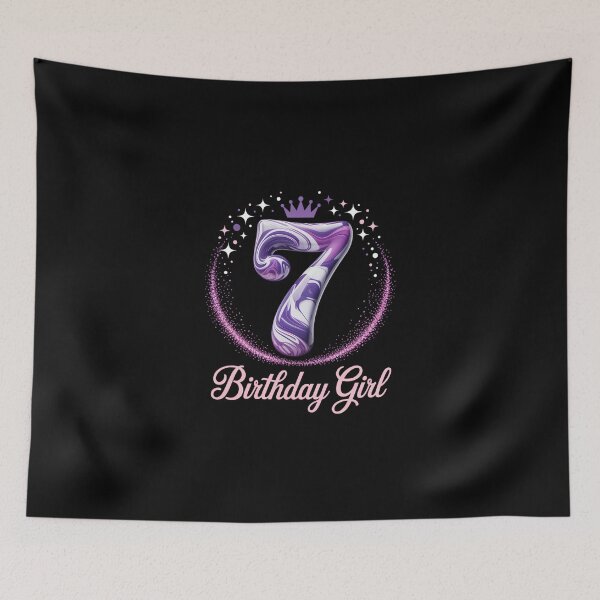 Item preview, 7th Birthday Celebration Design designed and sold by jkrphoto.