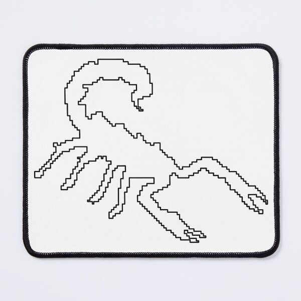 Item preview, Minimalist Pixel Art Scorpion Illustration designed and sold by FoxPix.