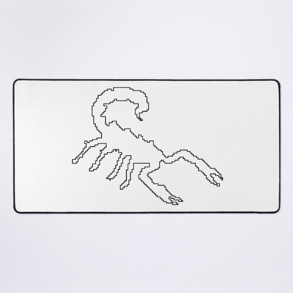 Item preview, Minimalist Pixel Art Scorpion Illustration designed and sold by FoxPix.