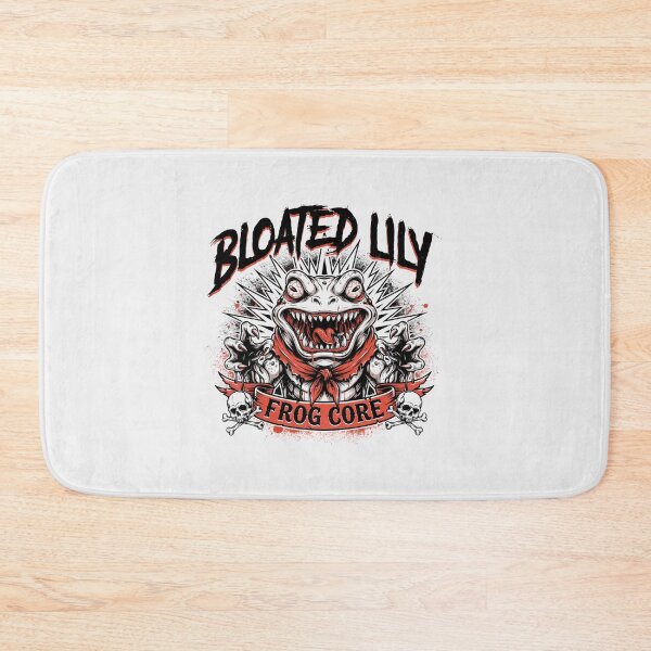 Item preview, Bloated Lily Frog Core Monster Toad Deathcore Graphic designed and sold by Enea Kelo.