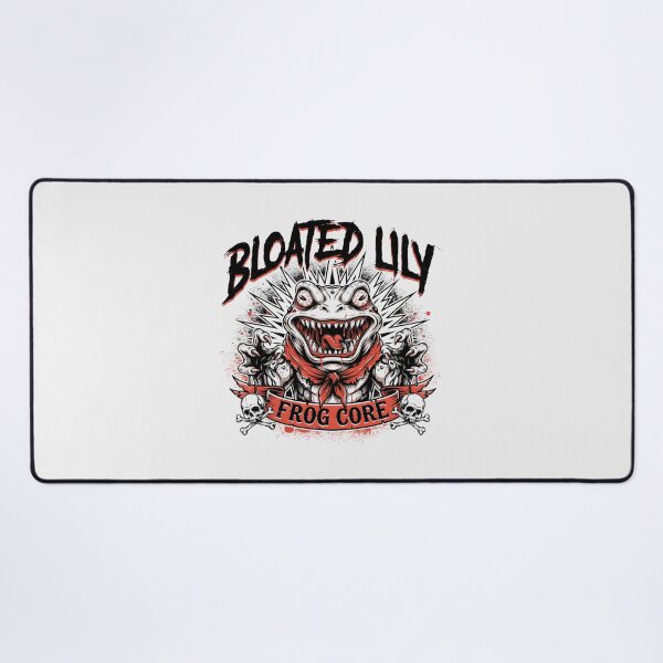 Item preview, Bloated Lily Frog Core Monster Toad Deathcore Graphic designed and sold by Enea Kelo.
