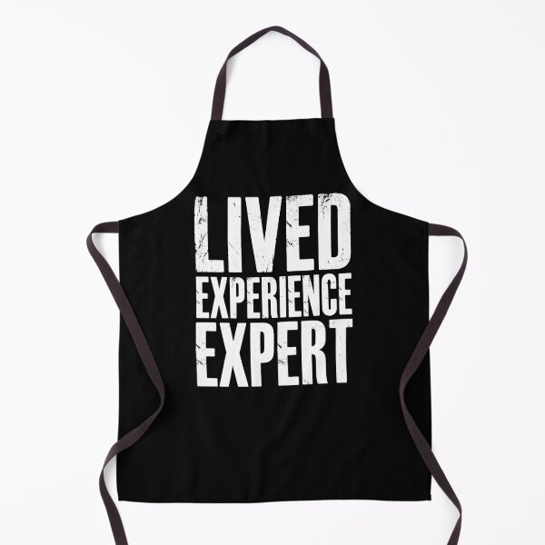 Item preview, Peer Support Specialist Lived Experience Expert Typography AUG-321 designed and sold by noberic.
