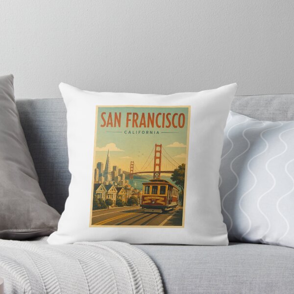 Item preview, San Francisco Vintage – Golden Gate | California Retro Travel Poster designed and sold by Vintage city life.