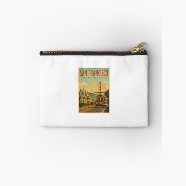 Item preview, San Francisco Vintage – Golden Gate | California Retro Travel Poster designed and sold by Vintage city life.