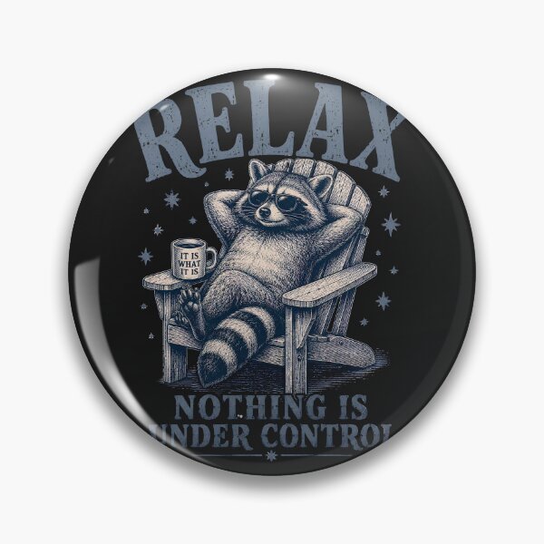 Item preview, Relax Nothing Is Under Control T-Shirt, Sarcastic Humor Shirt, Ironic Meme Shirt, Boxy Cropped Shirt, Funny Anxiety Shirts designed and sold by greatmar1.