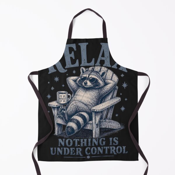 Item preview, Relax Nothing Is Under Control T-Shirt, Sarcastic Humor Shirt, Ironic Meme Shirt, Boxy Cropped Shirt, Funny Anxiety Shirts designed and sold by greatmar1.