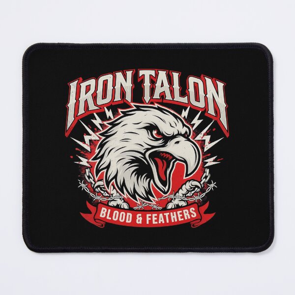 Item preview, Iron Talon Blood And Feathers Screaming Eagle Graphic designed and sold by Enea Kelo.