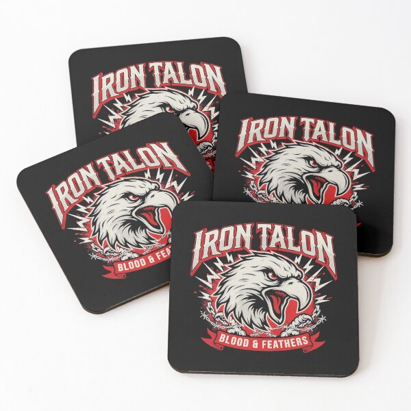 Item preview, Iron Talon Blood And Feathers Screaming Eagle Graphic designed and sold by Enea Kelo.