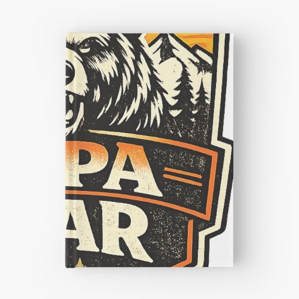 Item preview, Papa Bear – Retro Vintage Outdoor Dad Gift & Father's Day Quote designed and sold by phassystore.
