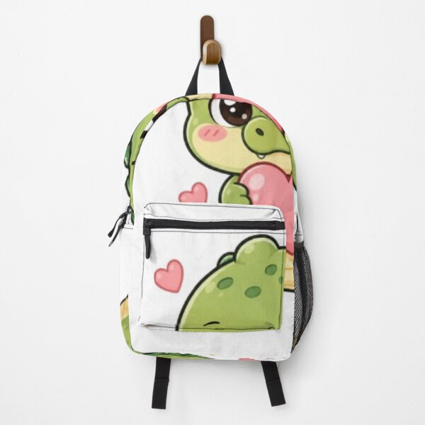 Item preview, Cute Kawaii Dinosaur Love Heart Design – Adorable Green Dino Gift & Cute Animal Artwork designed and sold by Vegasstickers.