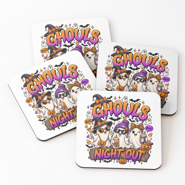 Item preview, Ghosts Night Out Halloween – Cute Spooky Girls Ghost Party Autumn Design designed and sold by Ayden World.
