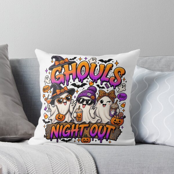 Item preview, Ghosts Night Out Halloween – Cute Spooky Girls Ghost Party Autumn Design designed and sold by Ayden World.