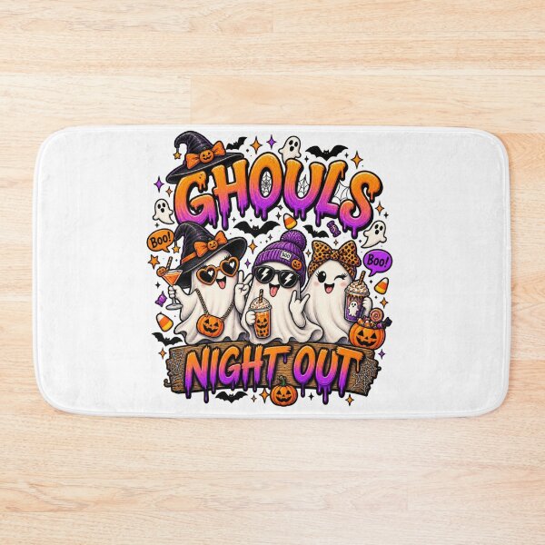 Item preview, Ghosts Night Out Halloween – Cute Spooky Girls Ghost Party Autumn Design designed and sold by Ayden World.