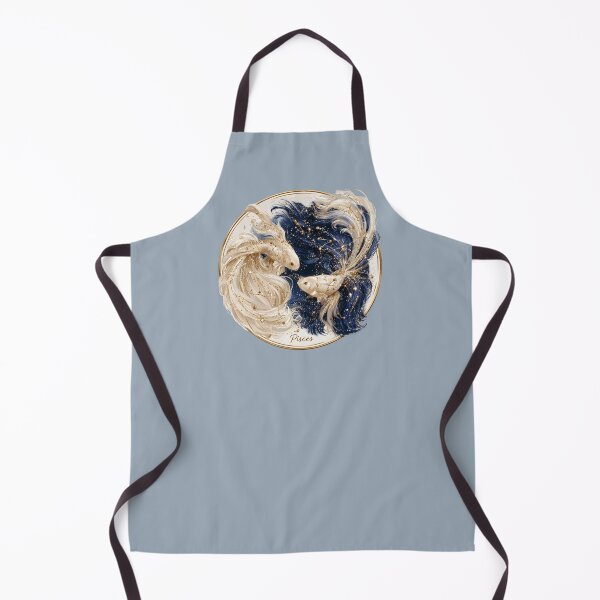 Item preview, Pisces Zodiac Fish Astrology Celestial Constellation Gold Navy PNG designed and sold by MythicMood.