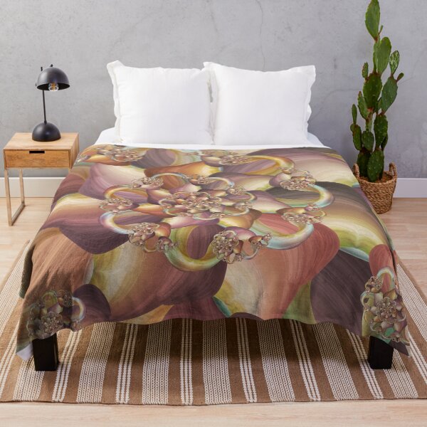 Item preview, Quiescence Floral Fractal designed and sold by Kelly Dietrich Mandala & Fractal Art.