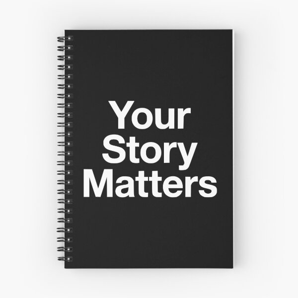 Item preview, Your Story Matters Recovery Advocate Typography AUG-323 designed and sold by noberic.