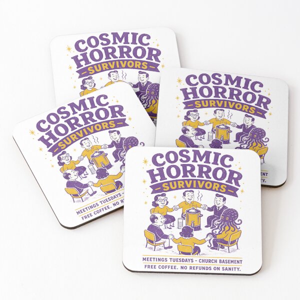 Item preview, Cosmic Horror Survivors Support Group designed and sold by Fenay Designs.