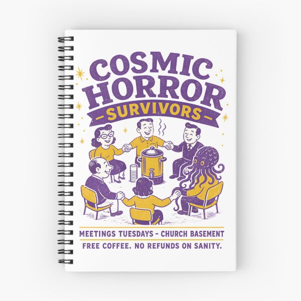 Item preview, Cosmic Horror Survivors Support Group designed and sold by Fenay Designs.
