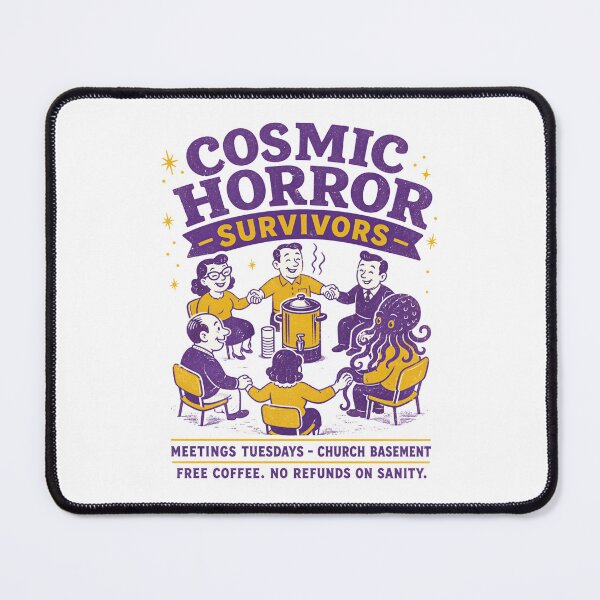 Item preview, Cosmic Horror Survivors Support Group designed and sold by Fenay Designs.