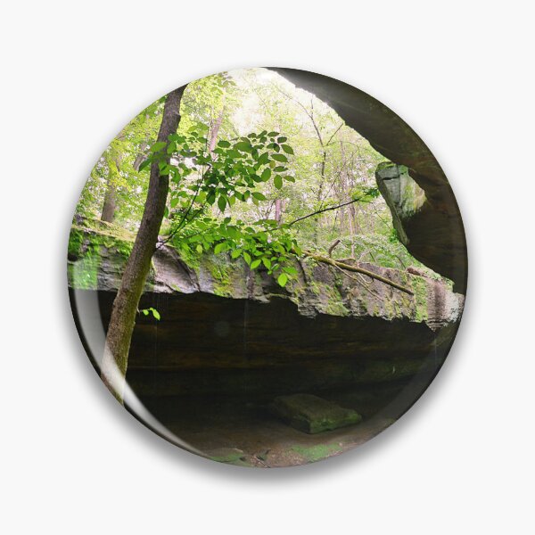 Item preview, Natural Rock Bridge At Rockbridge State Nature Preserve  designed and sold by LisaWootenPhoto.