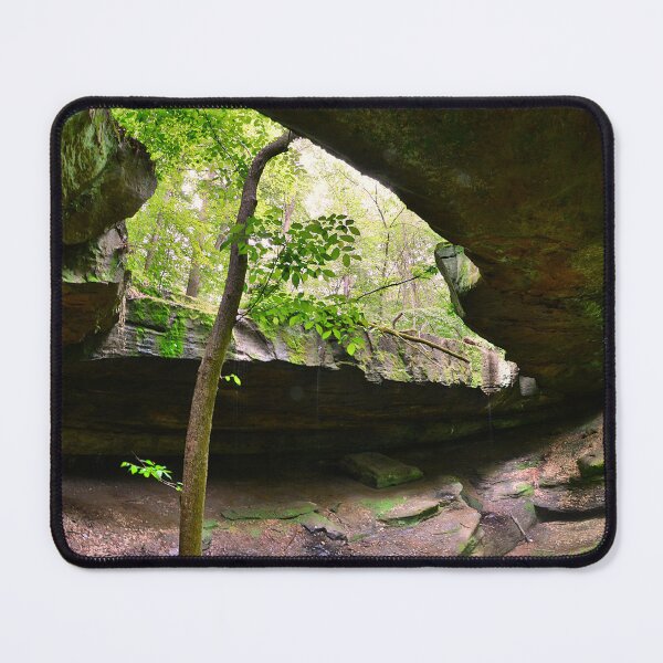 Item preview, Natural Rock Bridge At Rockbridge State Nature Preserve  designed and sold by LisaWootenPhoto.