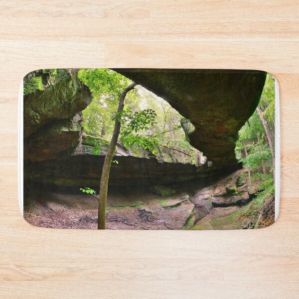 Item preview, Natural Rock Bridge At Rockbridge State Nature Preserve  designed and sold by LisaWootenPhoto.