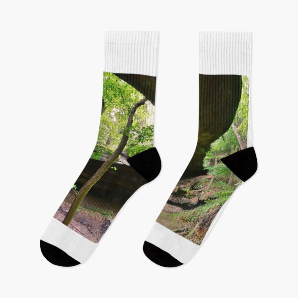 Item preview, Natural Rock Bridge At Rockbridge State Nature Preserve  designed and sold by LisaWootenPhoto.