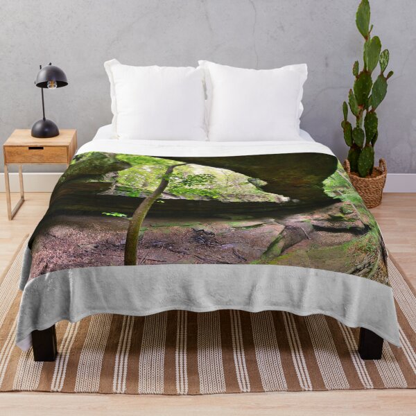 Item preview, Natural Rock Bridge At Rockbridge State Nature Preserve designed and sold by LisaWootenPhoto.