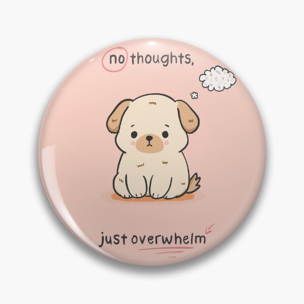 Item preview, Overwhelmed neurospicy puppy designed and sold by davedonut.