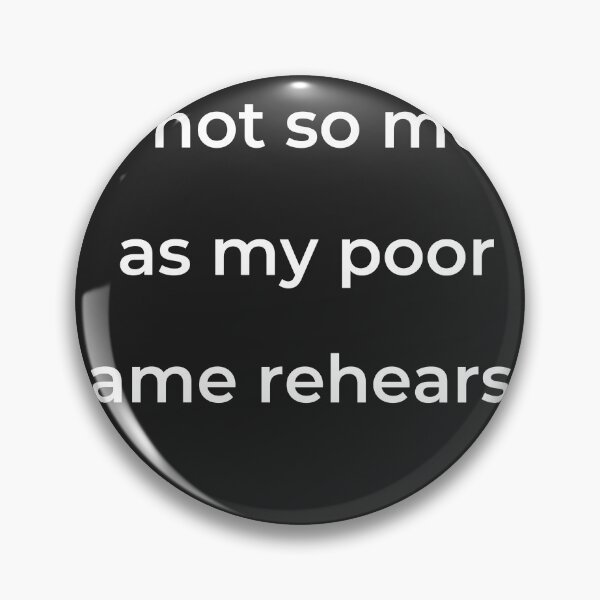 Item preview, “Do not so much as my poor name rehearse;” - print white designed and sold by ariksworld.