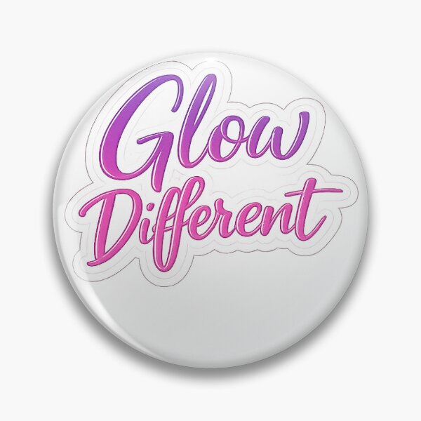 Artikelvorschau, Leuchtender Sticker | Zitat für weibliches Selbstvertrauen und Selbstliebe | Ästhetischer Sticker in Lila und Rosa entworfen und verkauft von PawsAndpetalstudio.