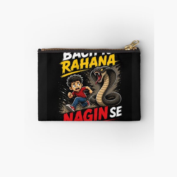 Item preview, Bach Ke Rehna Nagin Se – Funny Desi Graphic T-Shirt / Poster designed and sold by everyone cloth house.
