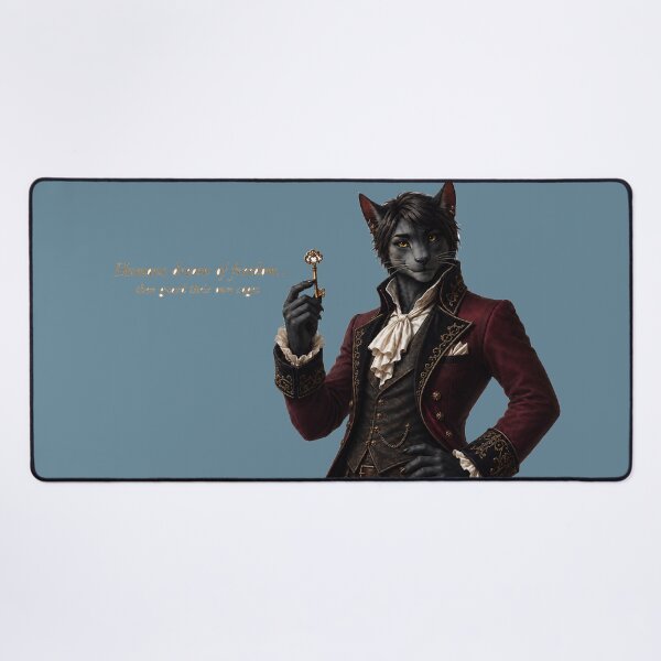 Item preview, Humans Dream of Freedom – Philosophical Cat designed and sold by VolkovaLenaArt.