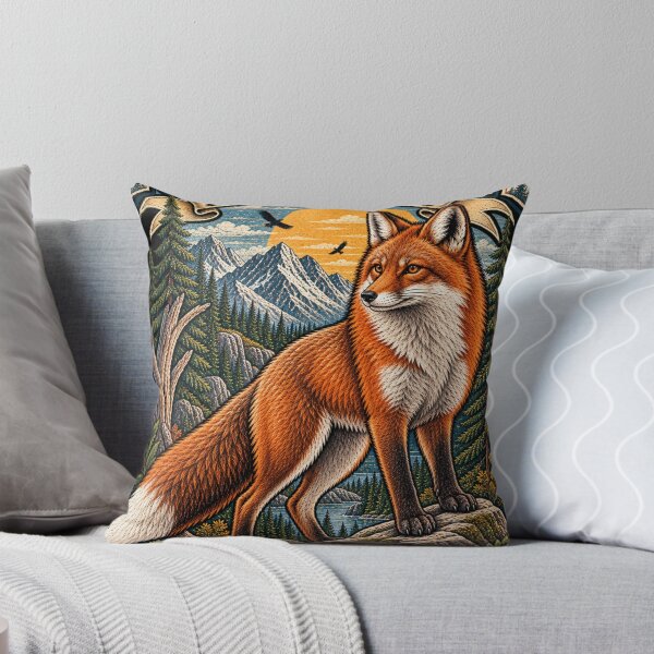 Item preview, Red Fox Wilderness Trail designed and sold by KrungiT Design .