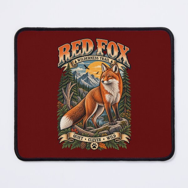 Item preview, Red Fox Wilderness Trail designed and sold by KrungiT Design .