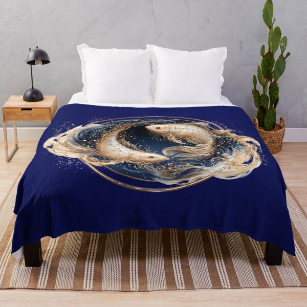 Item preview, Pisces Zodiac Fish Astrology Celestial Constellation Gold Navy PNG designed and sold by MythicMood.