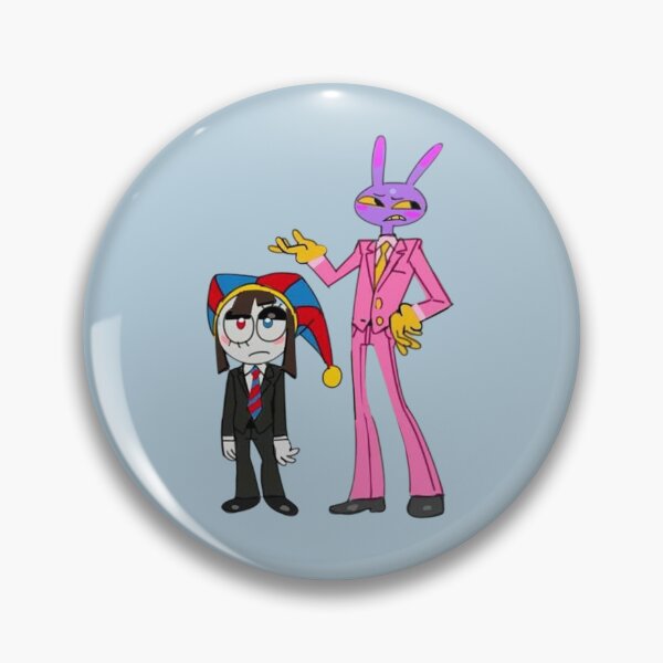 Item preview,  Pomni And  Jax  - The Amazing Digital Circus  designed and sold by Jackson-sa.