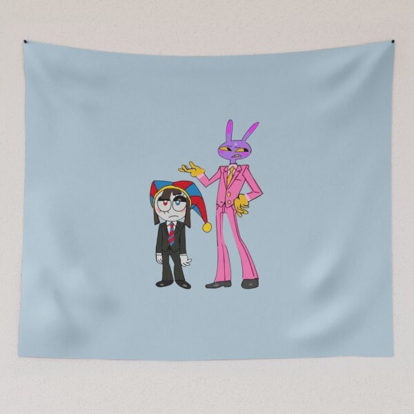 Item preview,  Pomni And  Jax  - The Amazing Digital Circus  designed and sold by Jackson-sa.