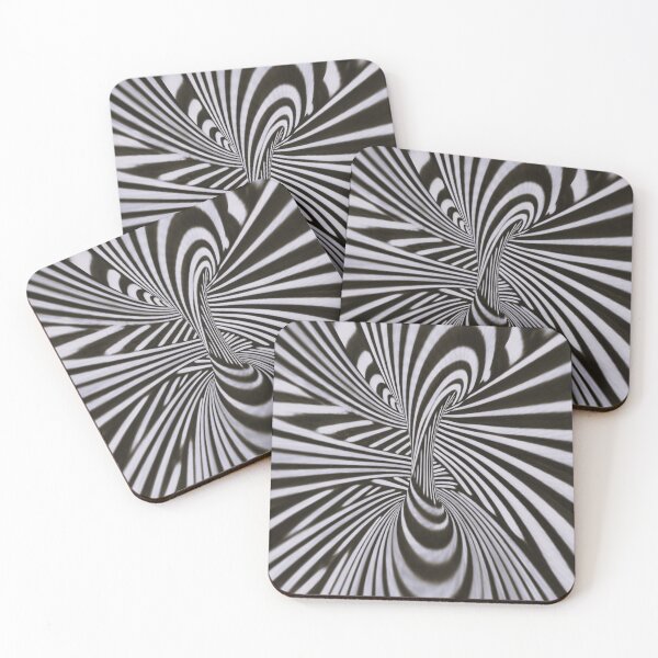 Item preview, Black and White Hypnotic Spiral designed and sold by CyndiEpps.